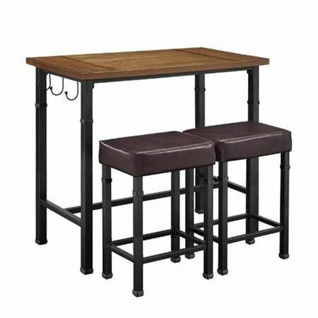 LINON HOME DCOR Austin Pub Set 030413MTL01U